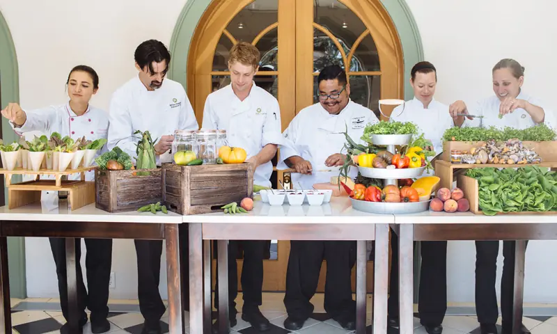 Chefs and food